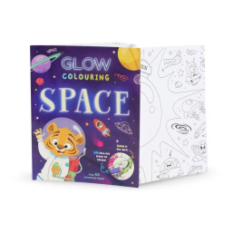 Igloo Books Glow Colouring Space Book